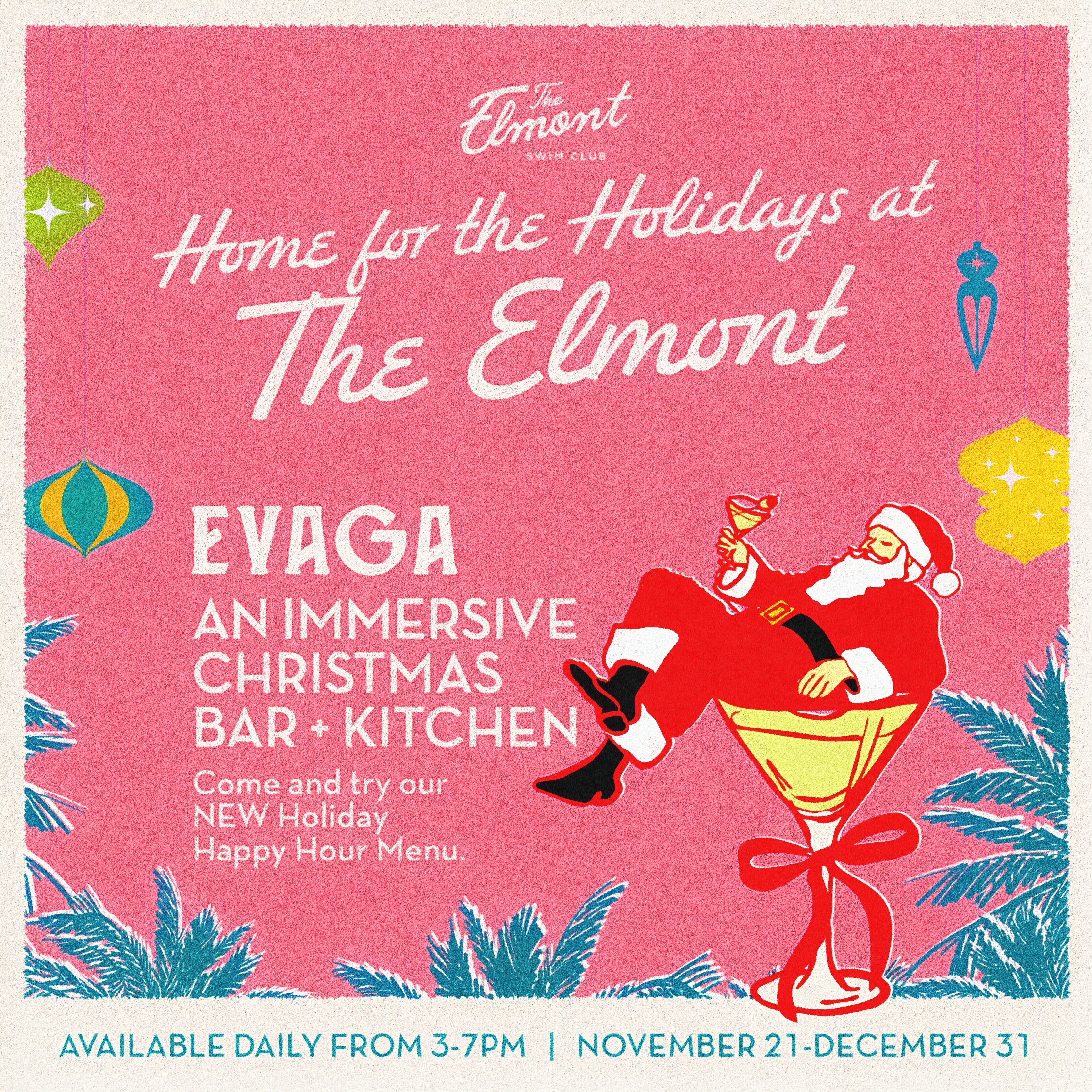 Evaga: Immersive Christmas Bar + Kitchen